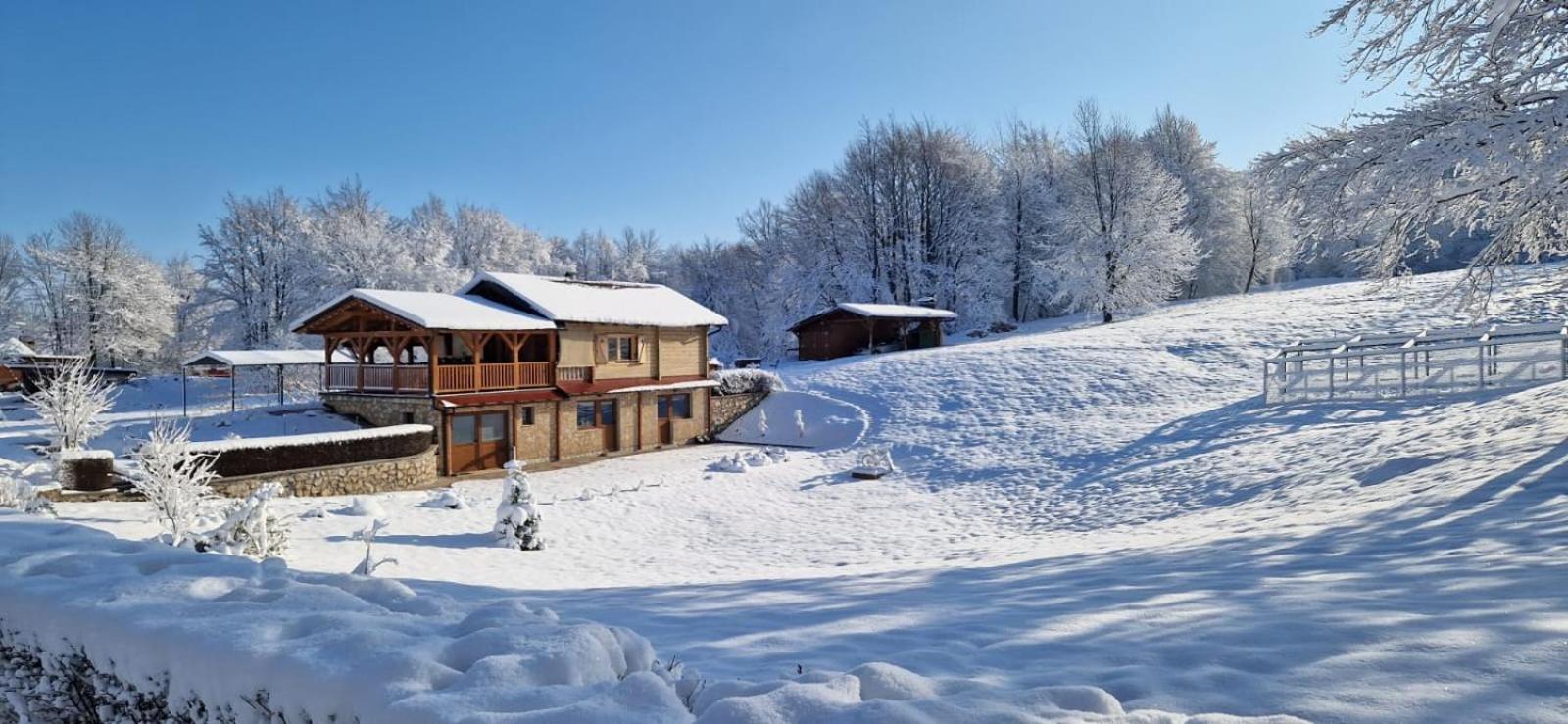 スモーヤナクPlitvice Zgアパートメント エクステリア 写真